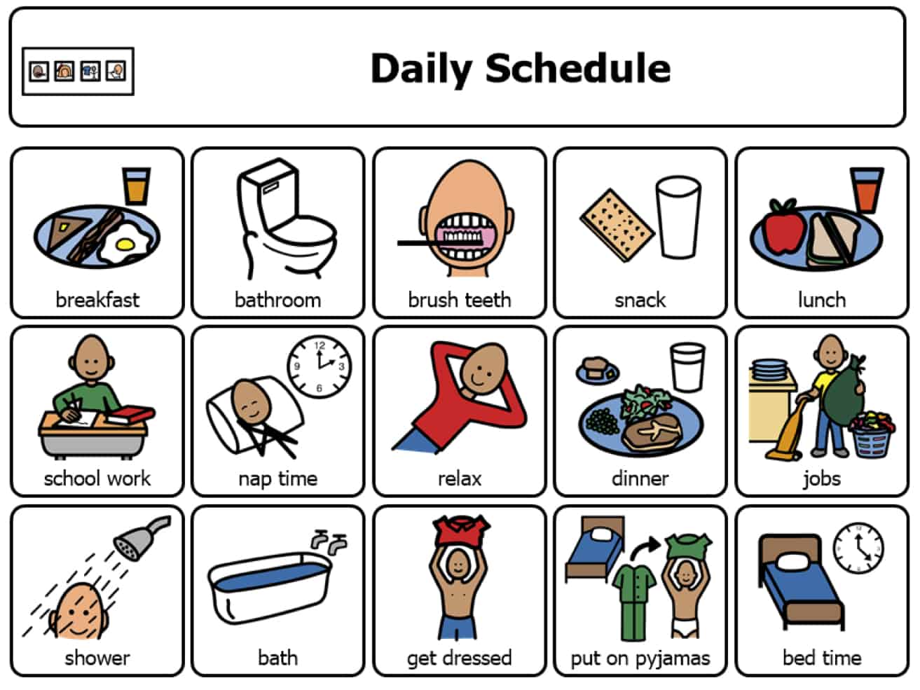 Supporting Children With Autism Spectrum Disorder Using A Visual Scheduling Tool THE EDUCATION HUB